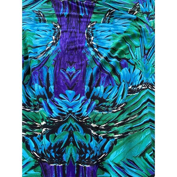 Laundry by Shelli Segal Boho Chic Resort Wear Maximalist Statement Dress Size 12 - Picture 8 of 10